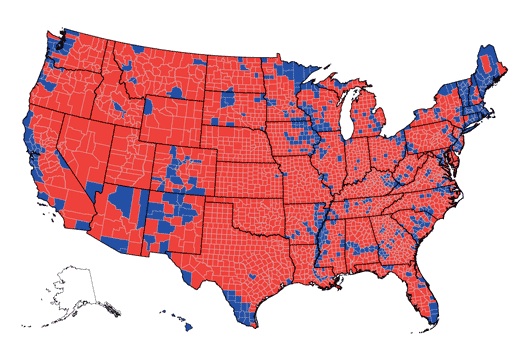 2008 Election Results - county by county