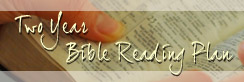 Two Year Bible Reading Plan
